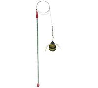 GoCat Cat Catcher Da Bee Cat Toy, Handmade in the USA (1 Bee)