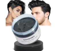 GOCBOBO Temporary Hair Colour Wax Washable Black Hair Dye Men's Women's DIY Hair Wax for Party Cosplay Halloween 4.23 Oz