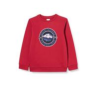 Gocco Guy's Sudadera Mount Rainier Sweatshirt, FRESA Oscuro, 4-5 años