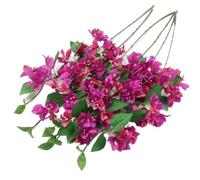 GOCENJIU 10pcs Artificial Bougainvillea Tree Stems 78cm Silk Flower Wedding