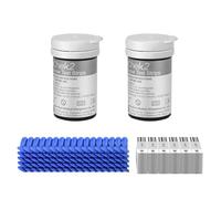 GoChek Diabetes Test Strips x 50 & Diabetes Lancets x 50, No Code Blood Glucose Test Strips, Blood Suger Test Strips for UK Diabetics (GoChek Only)