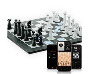 GoChess Mini - AI Electronic Chess Board Game, Light Up Chess Set for All Skill Levels with Online Play App - Perfect as a Gift for Smart Board Games Lovers