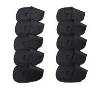 GOCHSS I Golf Iron Headcovers 10pcs PU Fit Both Right-Handed Clubs Golf Club Protector for Titleist Callaway Ping Taylormade Fit More Brands Golf Iron.（Black）