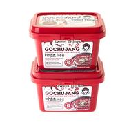 Gochujang Korean Hot Pepper Paste with Sun-Dried Red Chillies, 2 Pack Bundle, No preservatives, No MSG, No Colours - Sweet Things UK TM