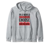 Gochujang Korean Hot Sauce Outfits Korean Sauce Gochujang Zip Hoodie