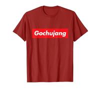 Gochujang Korean Hot Spicy Sauce Fan Lover Funny Tshirt T-Shirt, Men, Cranberry Red, Medium