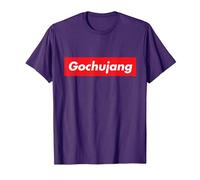 Gochujang Korean Hot Spicy Sauce Fan Lover Funny Tshirt T-Shirt, Men, Purple, Large