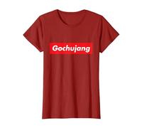 Gochujang Korean Hot Spicy Sauce Fan Lover Funny Tshirt T-Shirt, Women, Cranberry Red, X-Large