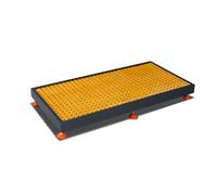 GOCHUSX Machine Operator Standing Platform, FRP Grate Foot With Steel Frame