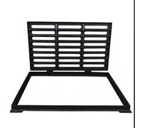 GOCHUSX Pavement Sewer Grate, Heavy Duty Drain Cover Outdoor, Outdoor Garden Grid Plate Drainage Cover For Sewer Yard Garage Farm Patio Concrete Well(38x68x4cm)