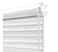 GOCHUSX Window Shades Pull Down, Privacy Window Venetian Blinds, Living Room Light Filtering Roller Shad For Office, Bedroom, Bathroom, Easy Installed(White,80cmx160cm)