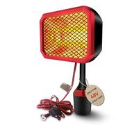 Gociean Electric Golf Cart Heater with 360 Degree Adjustable Angle, Battery Powered Golf Cart Heater, 400W Silent Carbon Fiber Heating for 48V Club Car/Yamaha/EZGO Golf Cart