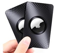 GOCII Compatible with Apple AirTag (1st & 2nd Generation), Ultra Thin AirTag Wallet Holder 2 Pack, Slim AirTag Card Holder Case for Purse, Handbag, Backpack, or Clutch