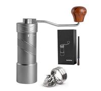 Gocoffun Manual Coffee Grinder, Stainless Steel Conical Burr, Adjustable Grinding Setting, Suitable for Espresso and French Press