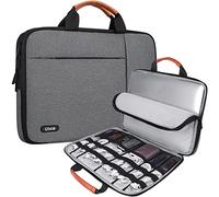 Gocokia 13-13.3 Laptop Carry Bag Multifunctional Electronic Accessories Organizer Laptop Sleeve Case Business Briefcase Waterproof For Macbooks, Notebooks, Ultrabooks, Netbooks
