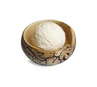 GoCraft Wooden Yarn Storage Bowl | Knitting Crochet Accessories (5.5" X 3")