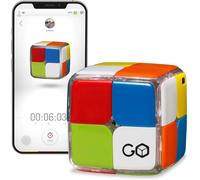 GoCube 2x2 Connected Electronic Bluetooth Cube. App-Enabled STEM Smart Cube | 2x2 Interactive Cube. Learn How to Solve The Cube. Innovative and Educational Toy. Fits All Ages and Capabilities. Free App.