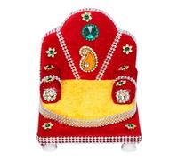 God Aasan Wooden Throne Sofa Chair for Laddu Gopal Ganesha Idols-4"