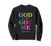 God Always Got Me, My Peace My Joy Cool Quotes Graphic Sweatshirt