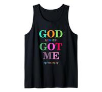 God Always Got Me, My Peace My Joy Cool Quotes Graphic Tank Top