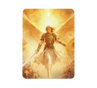God An-gels Holding Swords Car Air Freshener Hanging Aromatherapy Tablets Rearview Mirror Pendant Car Accessories