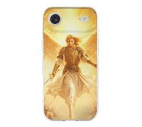 God An-gels Holding Swords Phone Case Shockproof Protective Case Phone Shell Cover Compatible with iPhone 17/Air/Pro/Pro Max