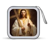 God And Crossed Stylish CD Cases Storage Bags Binder 40-Capacity