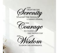 God Bible Verses Religious Revelation Biblical Proverbs Wall Stickers Paster Paper It Won't Fall Off 35x51.7cm Black