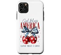 God Bless America 1776 Land That I Love Backprint Case for iPhone 11 Pro Max