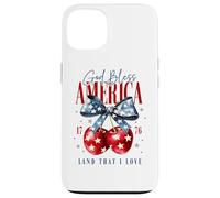 God Bless America 1776 Land That I Love Backprint Case for iPhone 13