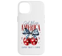 God Bless America 1776 Land That I Love Backprint Case for iPhone 14 Plus