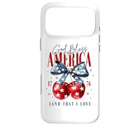 God Bless America 1776 Land That I Love Backprint Case for iPhone 17 Pro Max