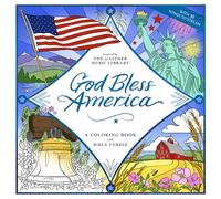 God Bless America: A Coloring Book with Bible Verses
