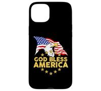 God Bless America | Patriotic Bald Eagle United States Case for iPhone 15 Plus