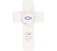 God bless and protect you: wooden cross