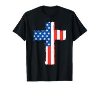 GOD Bless Bible Faith Jesus Blessed American Family Blessing T-Shirt