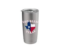 God Bless Texas Stainless Steel Insulated Tumbler