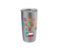God Bless Texas Stainless Steel Insulated Tumbler