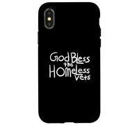 God Bless The Homeless Vets Case for iPhone X/XS