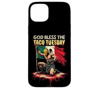 God Bless The Taco Tuesday Lucha Libre Case for iPhone 15 Plus