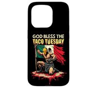 God Bless The Taco Tuesday Lucha Libre Case for iPhone 15 Pro