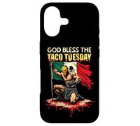 God Bless The Taco Tuesday Lucha Libre Case for iPhone 17
