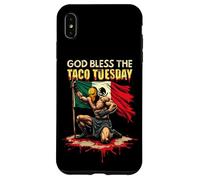 God Bless The Taco Tuesday Lucha Libre Case for iPhone XS Max