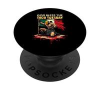 God Bless The Taco Tuesday Lucha Libre PopSockets Adhesive PopGrip