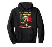 God Bless The Taco Tuesday Lucha Libre Pullover Hoodie