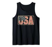God Bless the U.S.A. Pride of the US-Americans Tank Top