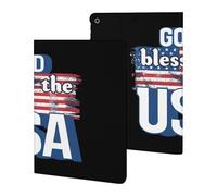 God Bless The U.S.A. Slim Case Compatible with iPad 10th 9th 8th 7th Generation 2022 2021 2020 2019 Protective Cover Stand