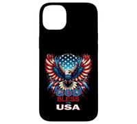 God Bless The USA Awesome Eagle Cool Patriotic Emblem Case for iPhone 14 Plus