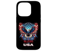 God Bless The USA Awesome Eagle Cool Patriotic Emblem Case for iPhone 14 Pro