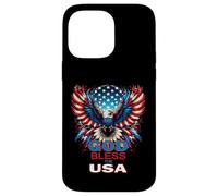God Bless The USA Awesome Eagle Cool Patriotic Emblem Case for iPhone 14 Pro Max